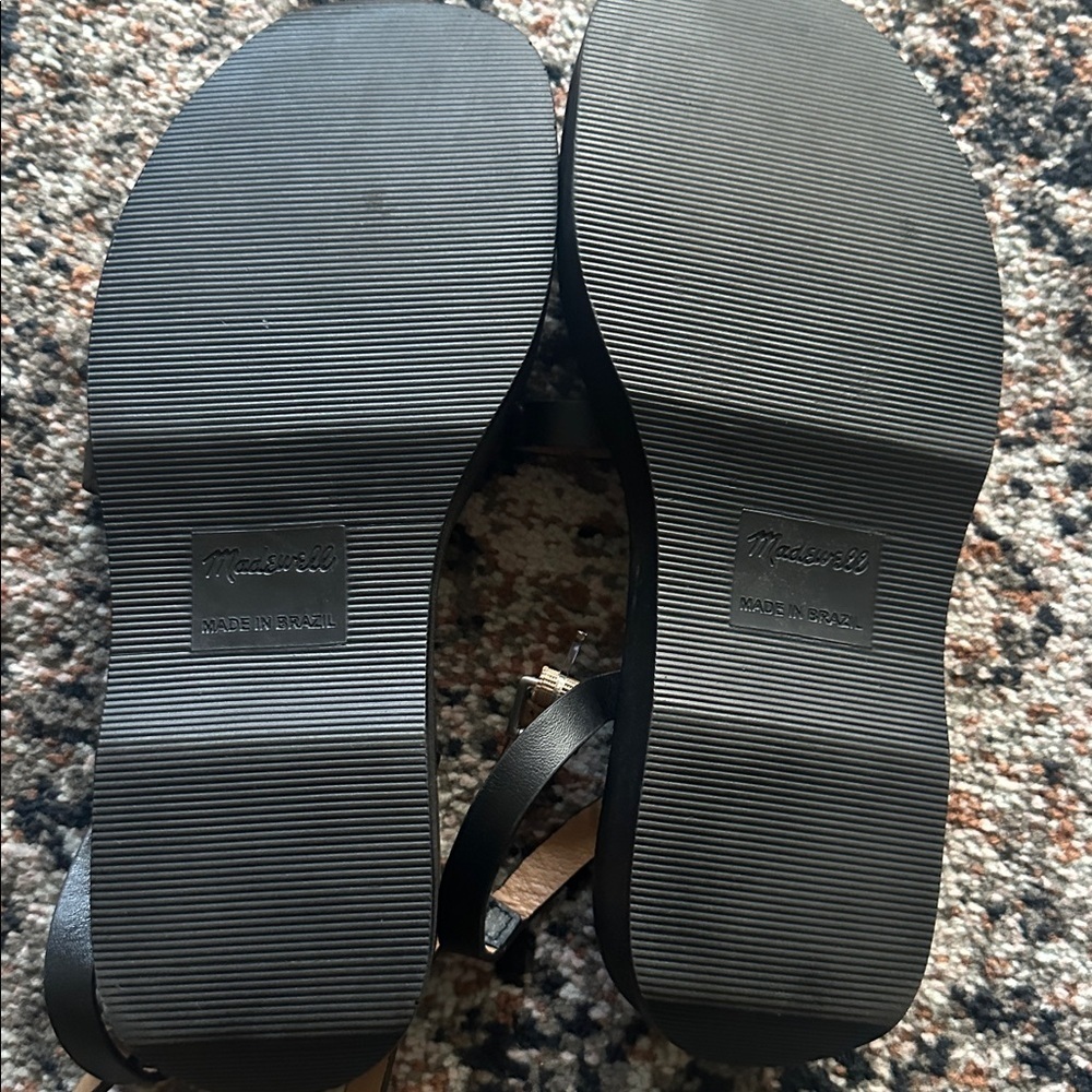 Madewell Birdie Double Strap Platform Sandal - Picture 2 of 4